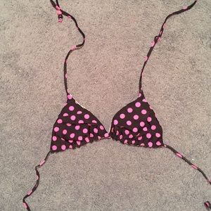 Reversible string bikini top